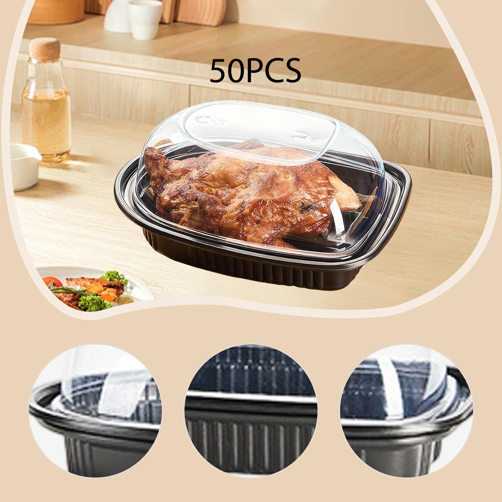 Одноразовые контейнеры для жар – обзор и цена Meal Prep Rotisserie Chicken