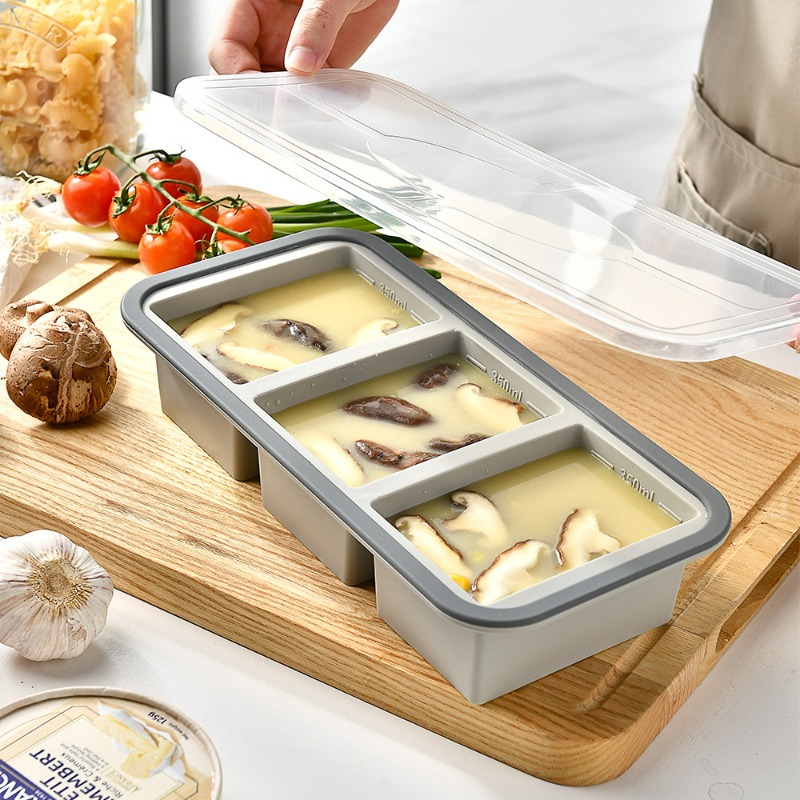 Силиконовые формы Souper Cubes – обзор и цена Meal Prep Oatmeal