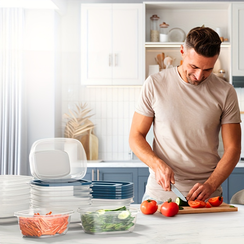 Набор из 6 прозрачных штабелир – обзор и цена Meal Prep Microwave