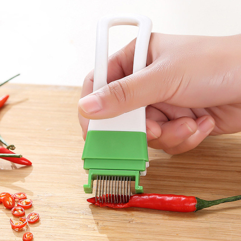 Нож для измельчения зеленого л – обзор и цена Onion Holder Slicer