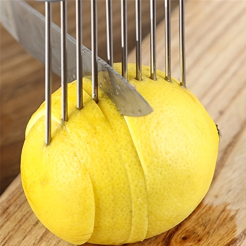 1/4 шт. Нержавеющая сталь игла – обзор и цена Onion Holder Slicer