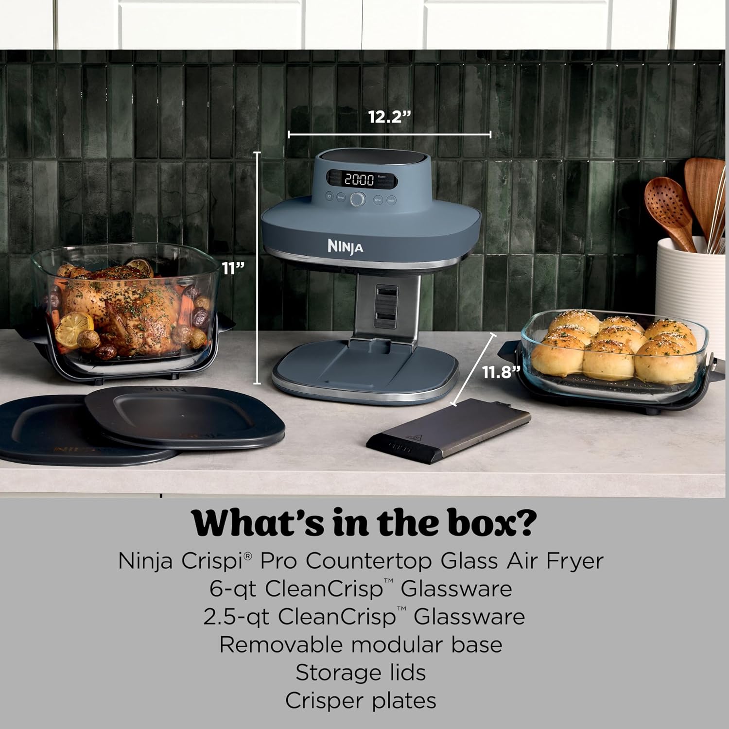 Мультипечь Ninja Crispi Pro 6- – обзор и цена Meal Prep Microwave