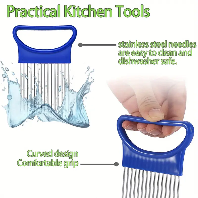 Кухонная вилка 4-в-1 Magic Oni – обзор и цена Onion Holder Slicer