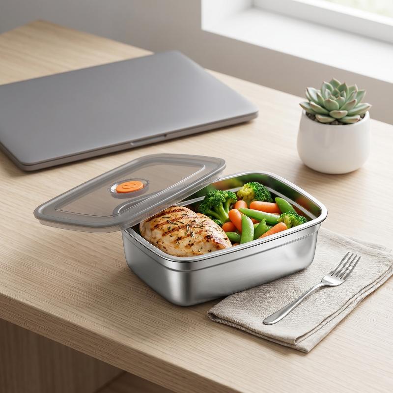 Ланч-бокс из нержавеющей стали – обзор и цена Meal Prep Microwave