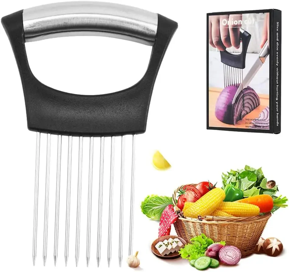 Держатель для нарезки лука, ул – обзор и цена Onion Holder Slicer