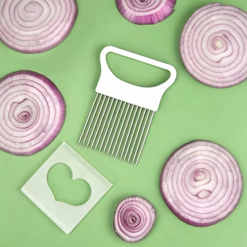 Легко нарезайте лук с помощью  – обзор и цена Onion Holder Slicer