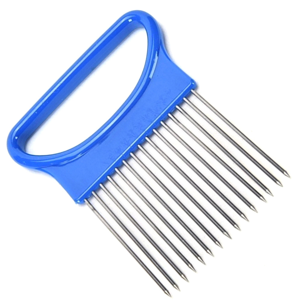 Игла для лука из нержавеющей с – обзор и цена Onion Holder Slicer