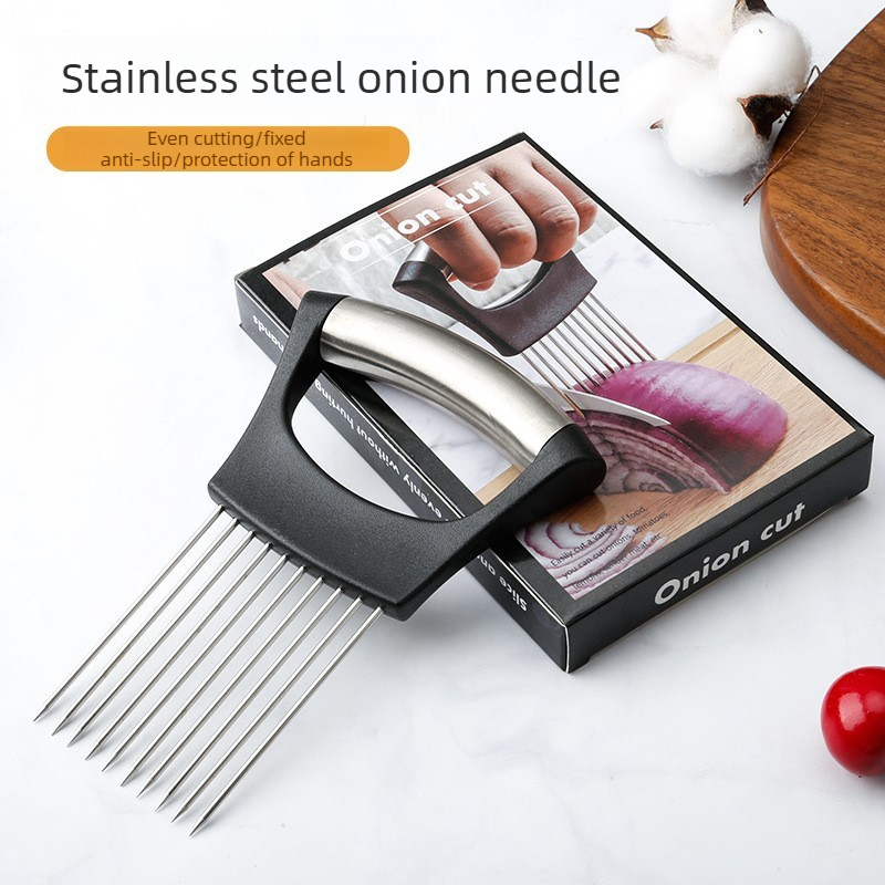 Держатель для ножа для нарезки – обзор и цена Onion Holder Slicer