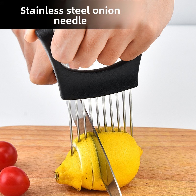 Держатель для ножа для нарезки – обзор и цена Onion Holder Slicer