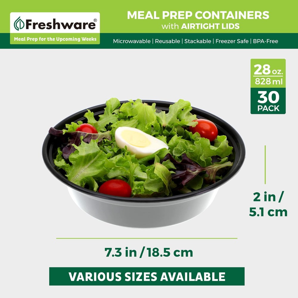 Контейнеры для еды с крышками, – обзор и цена Meal Prep Microwave