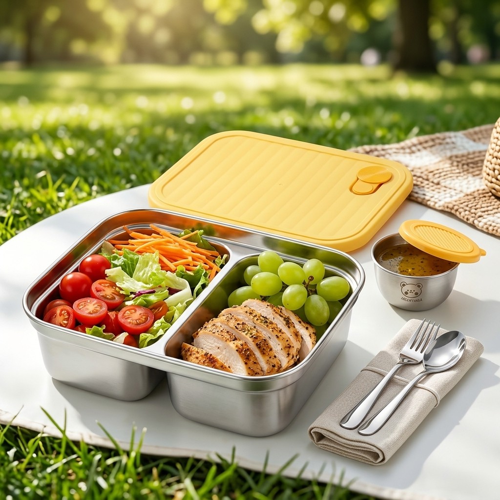 Контейнер для обеда из нержаве – обзор и цена Meal Prep Microwave
