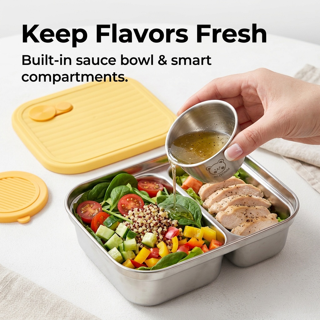 Контейнер для обеда из нержаве – обзор и цена Meal Prep Microwave